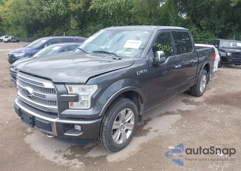 2015 Ford F-150 Platinum from USA, damaged, VIN 1FTEW1EF2FFC89038